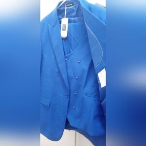 Blue Mens 3 Piece Suit